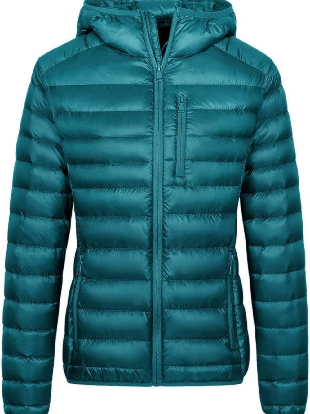 Lightweight Packable Puffer Jacket for Women | Hooded Winter Coat, Warm